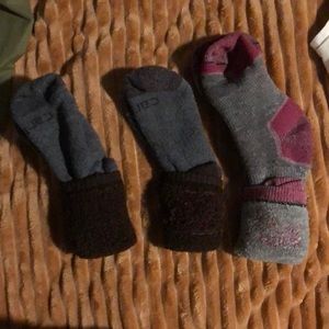 100% wool socks three pack